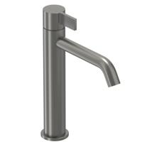 Wastafelkraan IVY Pact Model M Coldstart Geborsteld Metal Black PVD IVY - thumbnail