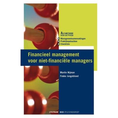 Financieel management voor de niet financiële manager - NCOI (Paperback)