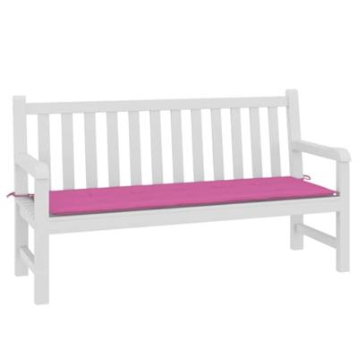 VidaXL Tuinbankkussen 150x50x3 cm oxford stof roze
