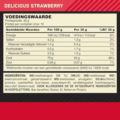 Gold Standard 100% Whey Protein | Optimum Nutrition | Delicious - thumbnail