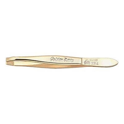 Erbe Solingen pincet verguld gebogen 8cm (erbe92314) Erbe Solingen pincet verguld gebogen 8cm (erbe92314)