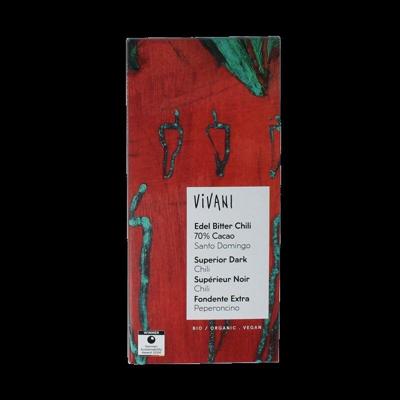 Vivani Edel Bitter Chili 70% Cacao Reep