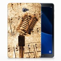 Samsung Galaxy Tab A 10.1 Tablet Backcover met foto Bladmuziek - thumbnail