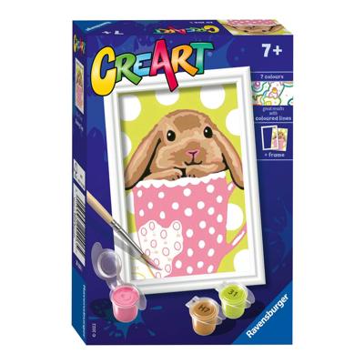 Ravensburger Creart schilderen op nummer - konijntje beker