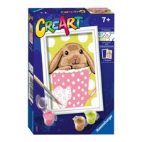 Ravensburger Creart schilderen op nummer - konijntje beker - thumbnail
