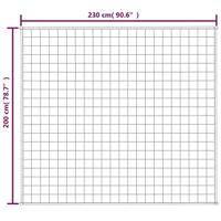 VidaXL Verzwaringsdeken 200x230 cm 13 kg stof blauw - thumbnail