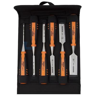 Bahco Professionele Steekbeitelset in Canvas Tas | 6-delig - 424P-S6-PP