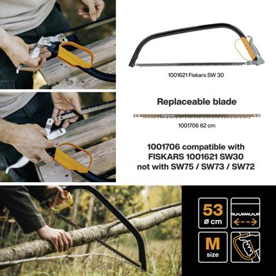 Fiskars 1001706 Zaagblad