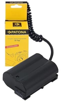 Dummy accu Nikon EN-EL15 / EN-EL15b / EN-EL15c met D-Tap aansluiting Dummy accu Nikon EN-EL15 / EN-EL15b / EN-EL15c met D-Tap aansluiting