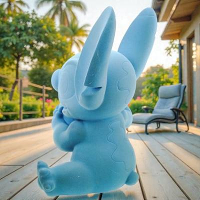 Disney Tuinbeeld 3d pluiz stitch