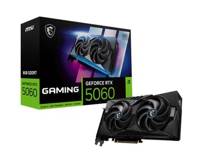 Grafische kaart. MSI RTX 5060 8G GAMING OK