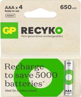 GP nimh oplaadbare batterij aaa 650ma phone blister(4) - 3311402 - thumbnail