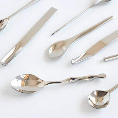Alessi Koffielepels Il Caffe - MSPOONSET - 8 Stuks - door David Chipperfield