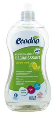 Ecodoo Afwasmiddel vloeibaar ontvettend limoen eco 500 Milliliter
