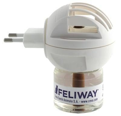 Feliway Classic Verdamper voor de kat Verdamper + Vulling 48 ml