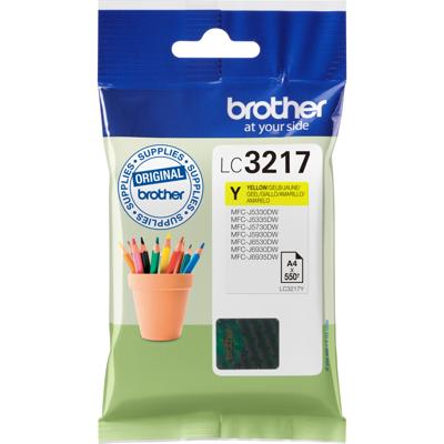 Brother Inktcartridge LC-3217Y Origineel Geel LC-3217 Y