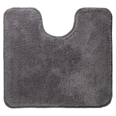 Toiletmat Sealskin Angora 100% Polyester 60x55x2 cm Grijs Toiletmat Sealskin Angora 100% Polyester 60x55x2 cm Grijs