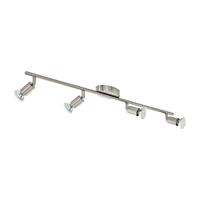 Eglo Led plafondspotBuzz rvs 4-lichts - 92598 - thumbnail