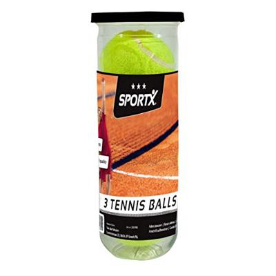 SportX Tennisballen in Koker 3 Stuks