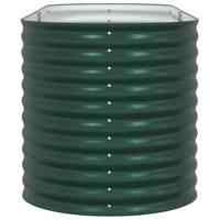 Verhoogde plantenbak Groen 240 x 80 x 81 cm Staal - thumbnail