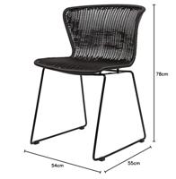 Woood Wings Stoel - Set van 2 - thumbnail