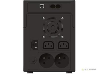 PowerWalker VI 2200 LCD/FR Dubbele conversie (online) 2200 VA 1200 W 4 AC-uitgang(en)