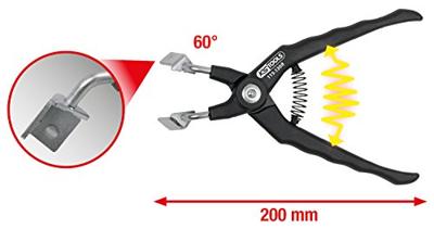 KS Tools 115.1308 Relaistang 45° gebogen