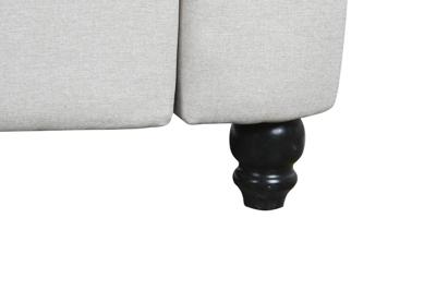 Sofa DKD Home Decor Wit Bruin Crème Hout 209 x 84 x 76 cm