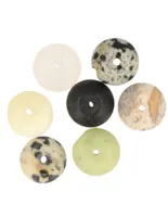 Edelsteen Kralen Discomix Disc Kralen (7 mm - 7 stuks) - thumbnail