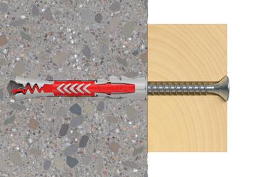 Fischer 537651 DuoPower 8 x 65 K NV Plug 65 mm 8 mm 1 set(s)