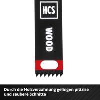 Einhell 708021 HCS Holz, 10mm HCS Invalzaagblad 10 mm 1 stuk(s) - thumbnail
