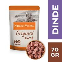 NATURES VARIETY ORIGINAL POUCH TURKEY 12X70 GR - thumbnail