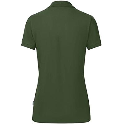 JAKO C6320D Polo Organic Dames - Olijf - 46