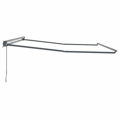 VidaXL Zijde frame antraciet 4 × 3 m poedercoating staal VidaXL Zijde frame antraciet 4 × 3 m poedercoating staal