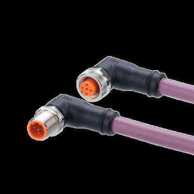 ifm Electronic EVCA53 Verbindingskabel Aantal polen (sensoren): 5, 5 Stekker, haaks, Bus, haaks 0.3 m 1 stuk(s)