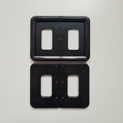 Prijskaartraam A7 105x74mm zwart - 90 stuks