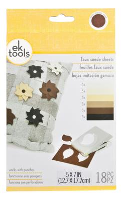 EK Tools • faux suede sheets neutrals