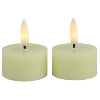 Theelicht dia. 4 cm LED Lyon s2 creme Countryfield - Countryfield - thumbnail