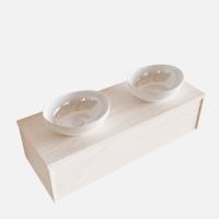 Badkamermeubel BWS Madrid Wit 120 cm met Topblad en Keramische Waskom Dubbel (2 kraangaten) - thumbnail