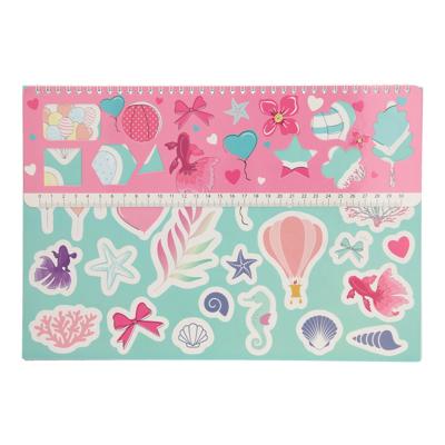 Schetsblok Zeemeermin met Stickers Schetsblok Zeemeermin met Stickers
