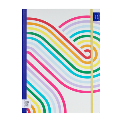 Pepa Lani Notitieboek A4 Spring Flower & Fruity Retro Swirl