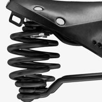 BROOKS Flyer carved - black - thumbnail