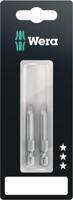 Wera 868/4 Z SB Binnenvierkant Bits, # 1 x 50 mm, 2-delig - 05073076001 - thumbnail