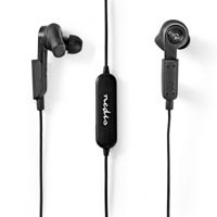 Volledig Draadloze Oordopjes | Bluetooth® | Maximale batterijduur: 3.5 uur | Drukbediening | Charging case | Ingebouwde microfoon | Ondersteuning voor spraakbesturing | Ear Wings | Zwart - thumbnail