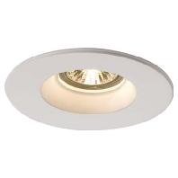 SLV InbouwspotPlastra GU10 wit 13cm - 148070 - thumbnail