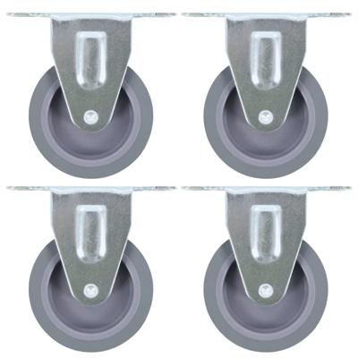 VidaXL Vaste wielen 4 st 75 mm VidaXL Vaste wielen 4 st 75 mm