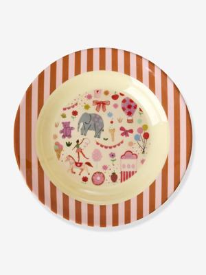 Melamine kinderkom FUN FAIR PINK 250 ml rice rood, gestreept Melamine kinderkom FUN FAIR PINK 250 ml rice rood, gestreept