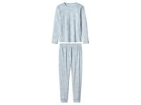 esmara Pluche kinder pyjama (Lichtblauw, 158/164) - thumbnail