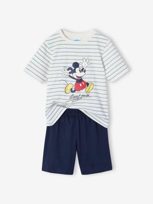 Gestreifter Jungen Sommer-Schlafanzug Disney MICKY MAUS Oeko-Tex nachtblauw Gestreifter Jungen Sommer-Schlafanzug Disney MICKY MAUS Oeko-Tex nachtblauw
