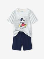 Gestreifter Jungen Sommer-Schlafanzug Disney MICKY MAUS Oeko-Tex nachtblauw - thumbnail